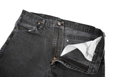 画像5: Used Wrangler 936WBK Denim Pants Black (5)