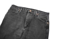 画像2: Used Wrangler 936WBK Denim Pants Black (2)