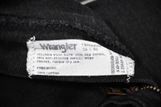 画像6: Used Wrangler 13MWZWK Denim Pants Black made in USA (6)