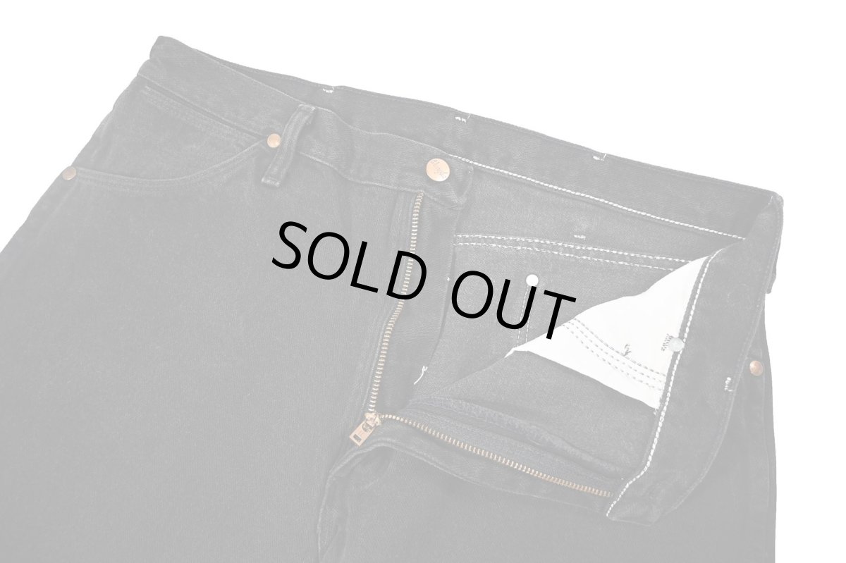 画像5: Used Wrangler 13MWZWK Denim Pants Black made in USA (5)