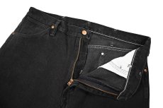 画像5: Used Wrangler 13MWZWK Denim Pants Black made in USA (5)