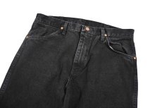 画像2: Used Wrangler 13MWZWK Denim Pants Black (2)