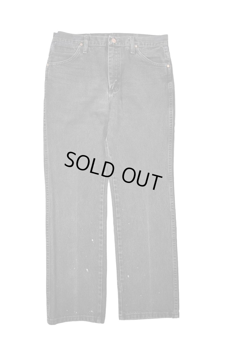 画像1: Used Wrangler 936WBK Denim Pants Black (1)