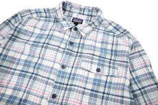 画像2: Used patagonia Lightweight Fjord Flannel Shirt パタゴニア (2)