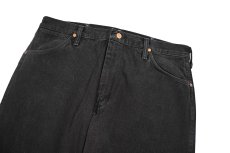 画像2: Used Wrangler 13MWZWK Denim Pants Black made in USA (2)