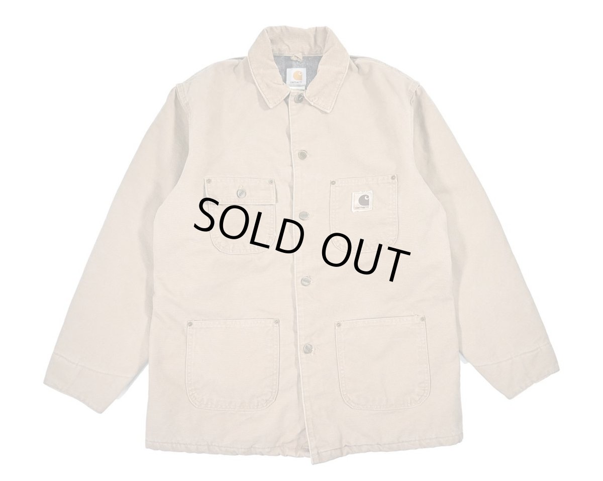 画像1: Used Carhartt Michigan Chore Coat (1)