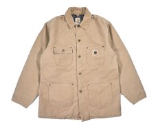 画像1: Used Carhartt Michigan Chore Coat (1)