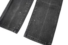 画像3: Used Wrangler 936WBK Denim Pants Black (3)