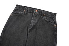 画像2: Used Wrangler 13MWZWK Denim Pants Black (2)