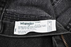 画像6: Used Wrangler 936WBK Denim Pants Black (6)