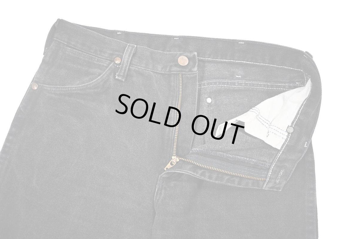 画像5: Used Wrangler 936WBK Denim Pants Black made in USA (5)