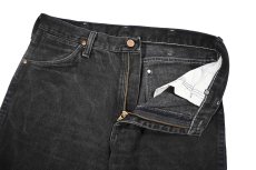 画像5: Used Wrangler 936WBK Denim Pants Black made in USA (5)