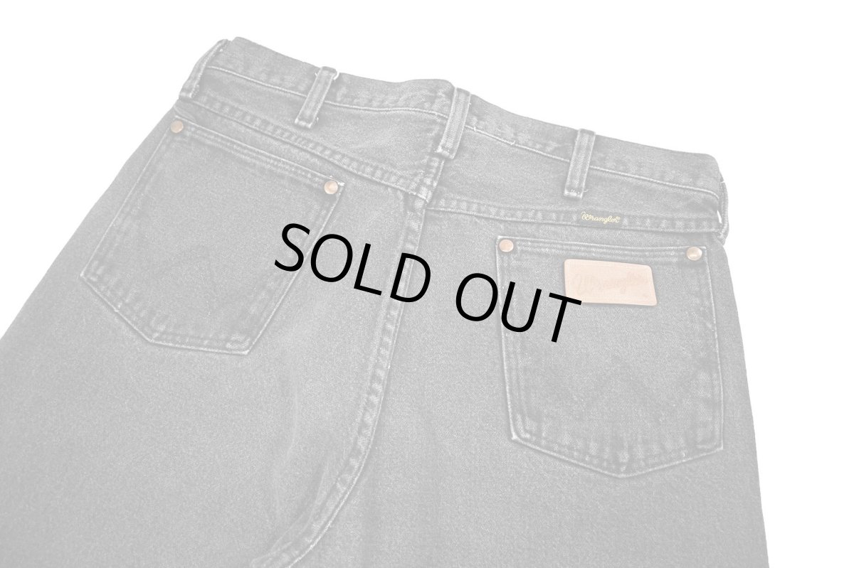 画像4: Used Wrangler 13MWZPB Denim Pants Black made in USA (4)