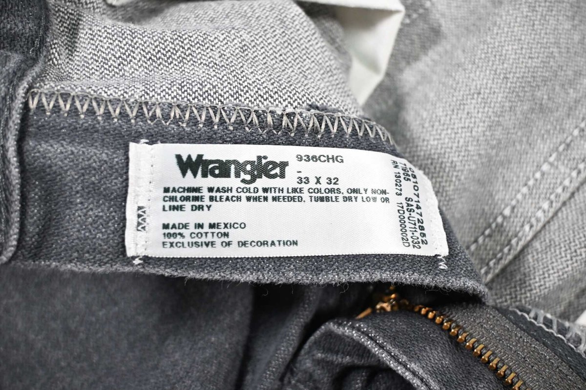 画像6: Used Wrangler 936CHG Denim Pants (6)