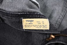 画像6: Used Wrangler 13MWZPB Denim Pants Black made in USA (6)