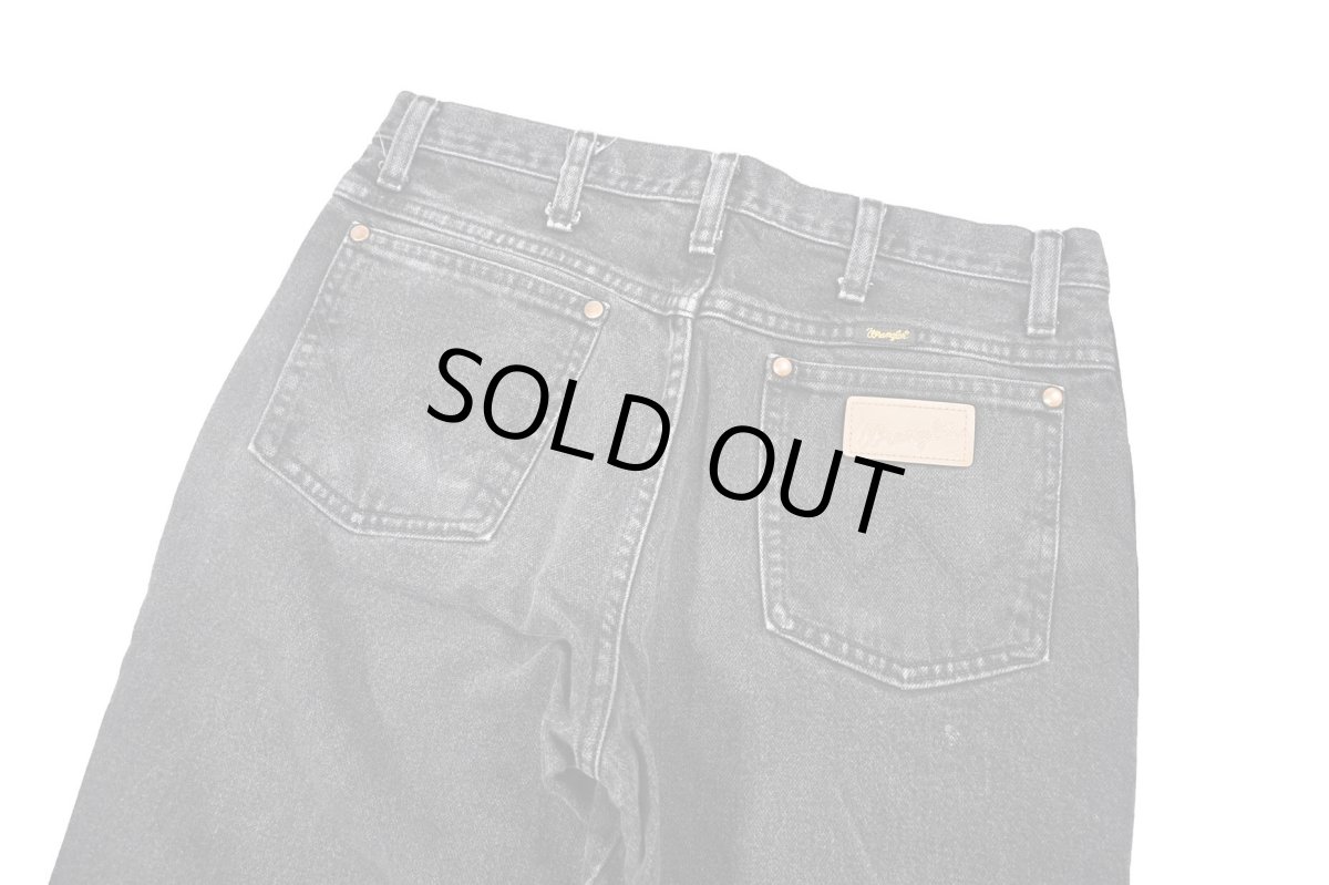 画像4: Used Wrangler 936WBK Denim Pants Black (4)