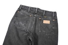 画像4: Used Wrangler 936WBK Denim Pants Black (4)