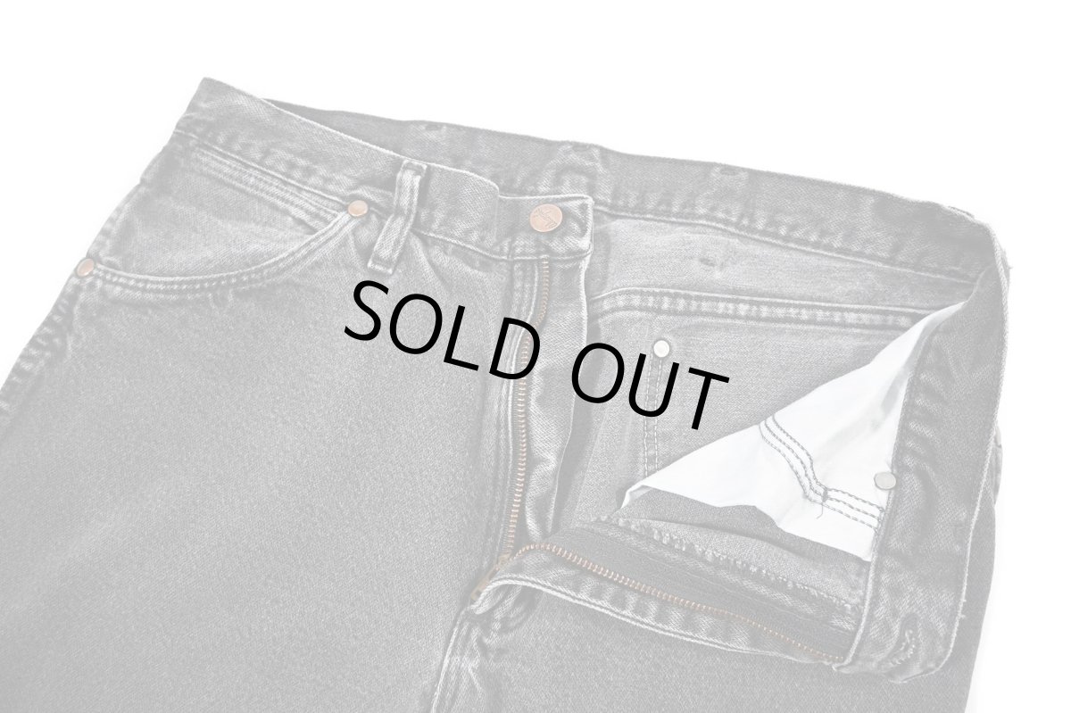 画像5: Used Wrangler 13MWZWK Denim Pants Black (5)