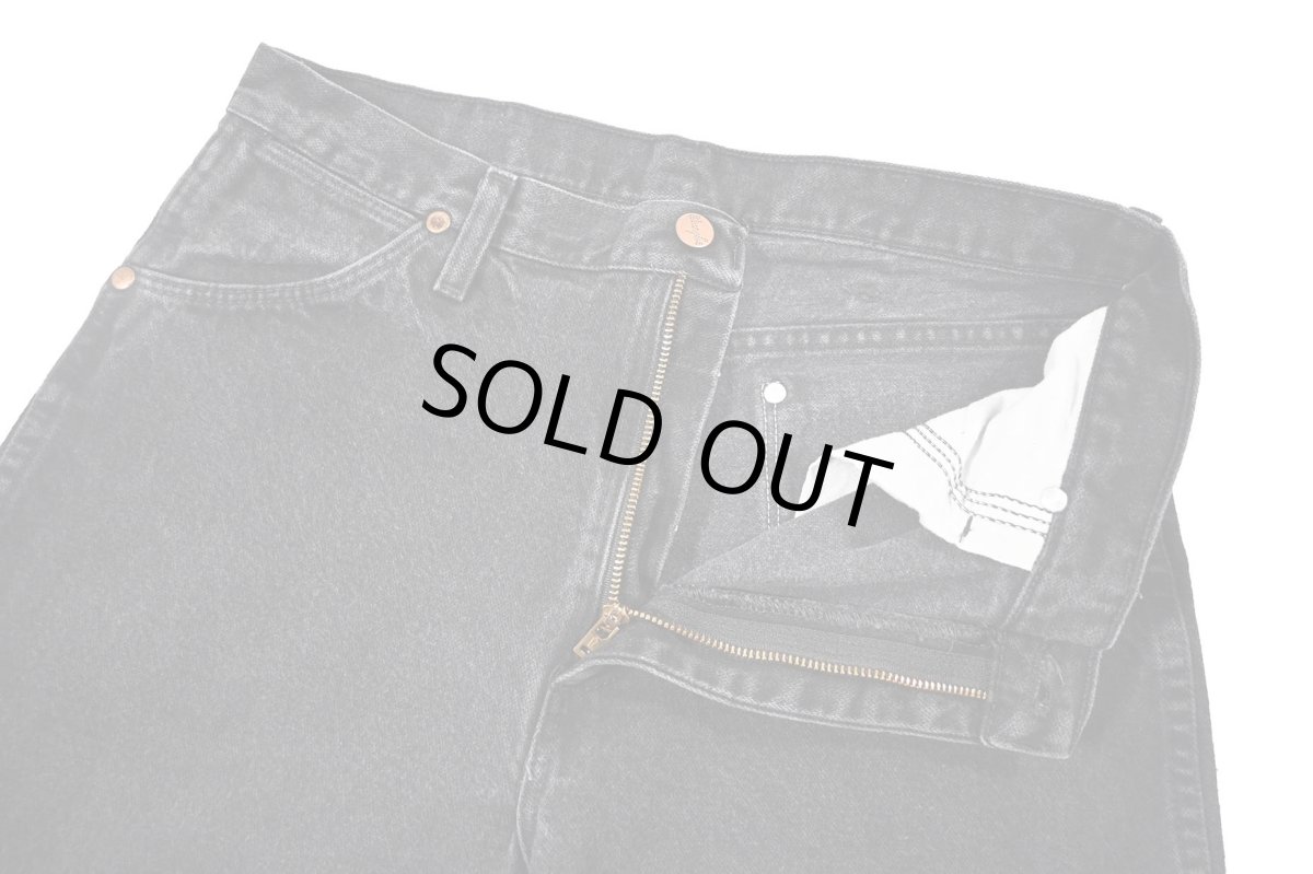 画像5: Used Wrangler 13MWZWK Denim Pants Black (5)