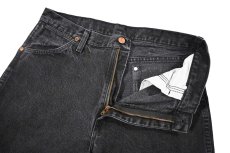 画像5: Used Wrangler 13MWZWK Denim Pants Black (5)