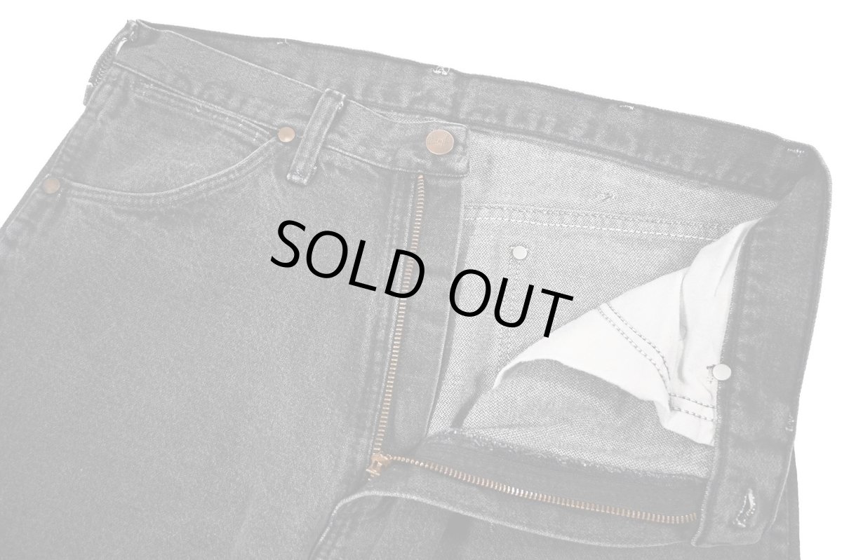 画像5: Used Wrangler 13MWZPB Denim Pants Black made in USA (5)