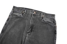 画像2: Used Wrangler 936WBK Denim Pants Black (2)