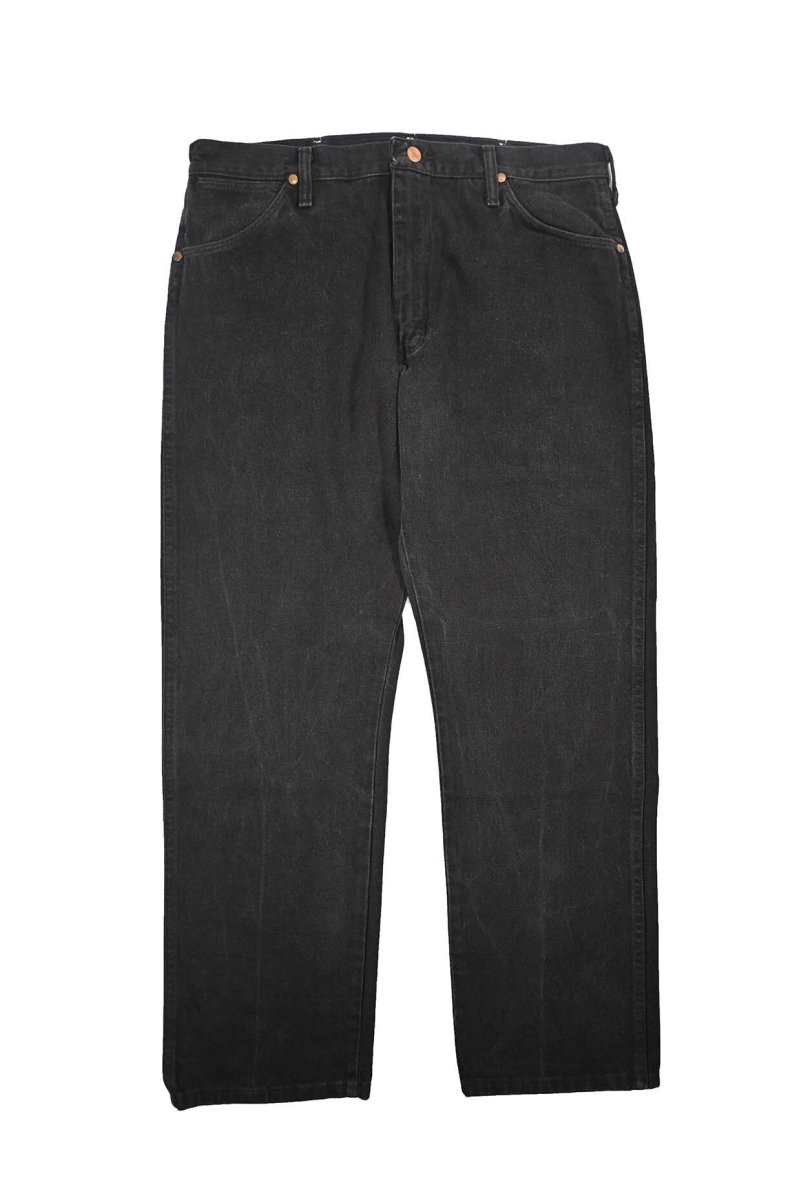 画像1: Used Wrangler 13MWZWK Denim Pants Black made in USA (1)