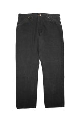 画像1: Used Wrangler 13MWZWK Denim Pants Black made in USA (1)