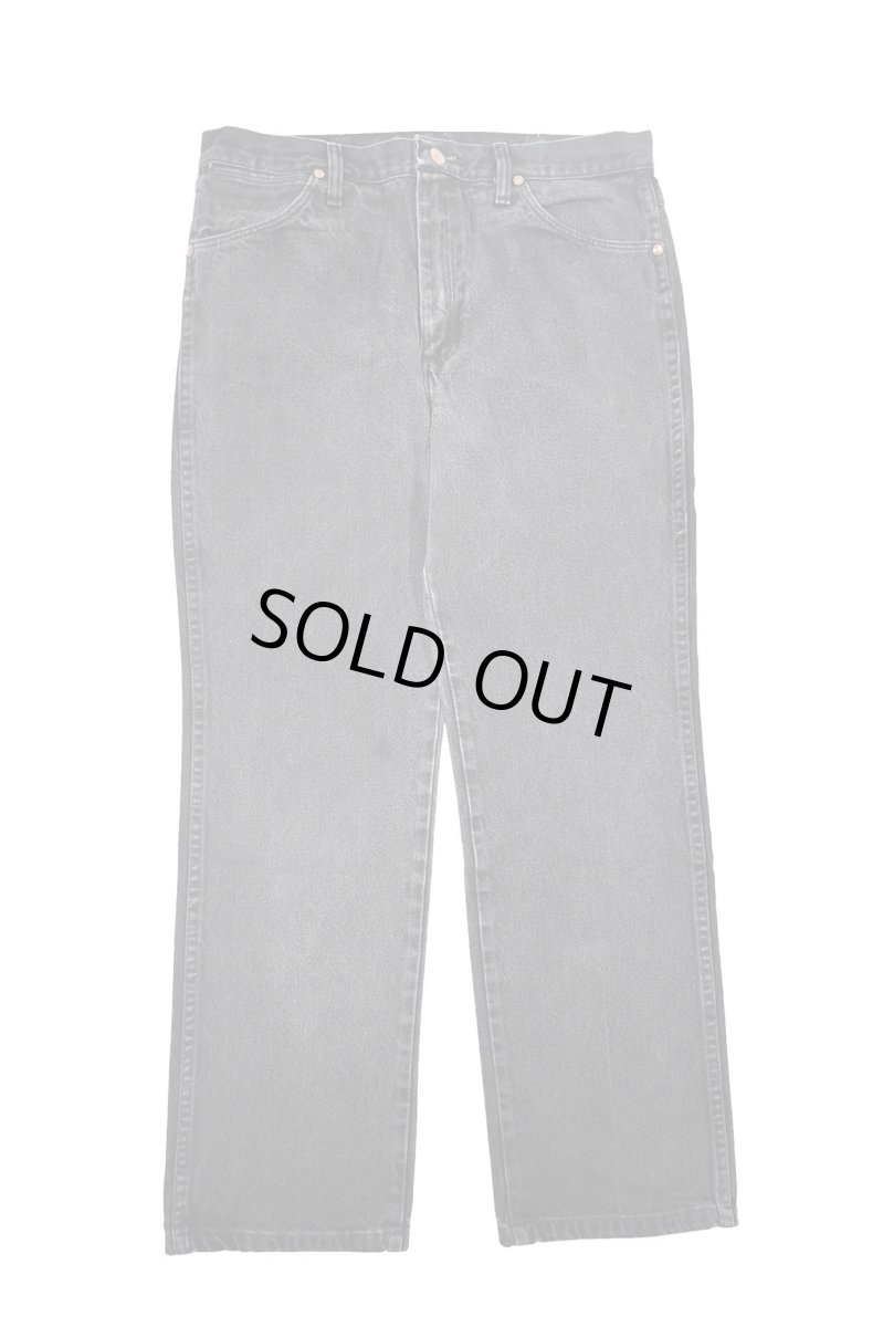 画像1: Used Wrangler 936WBK Denim Pants Black (1)