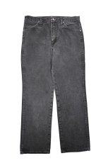 画像1: Used Wrangler 936WBK Denim Pants Black (1)