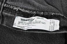 画像6: Used Wrangler 13MWZWK Denim Pants Black (6)