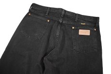 画像4: Used Wrangler 13MWZWK Denim Pants Black made in USA (4)