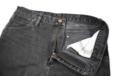 画像5: Used Wrangler 936WBK Denim Pants Black (5)