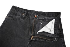 画像5: Used Wrangler 936WBK Denim Pants Black (5)