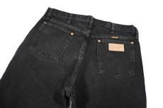 画像4: Used Wrangler 13MWZWK Denim Pants Black (4)