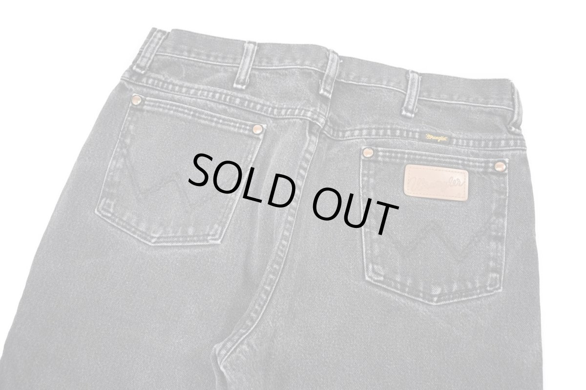 画像4: Used Wrangler 936WBK Denim Pants Black (4)