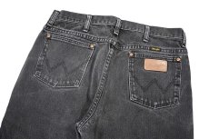 画像4: Used Wrangler 936WBK Denim Pants Black (4)