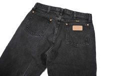 画像4: Used Wrangler 13MWZWK Denim Pants Black (4)