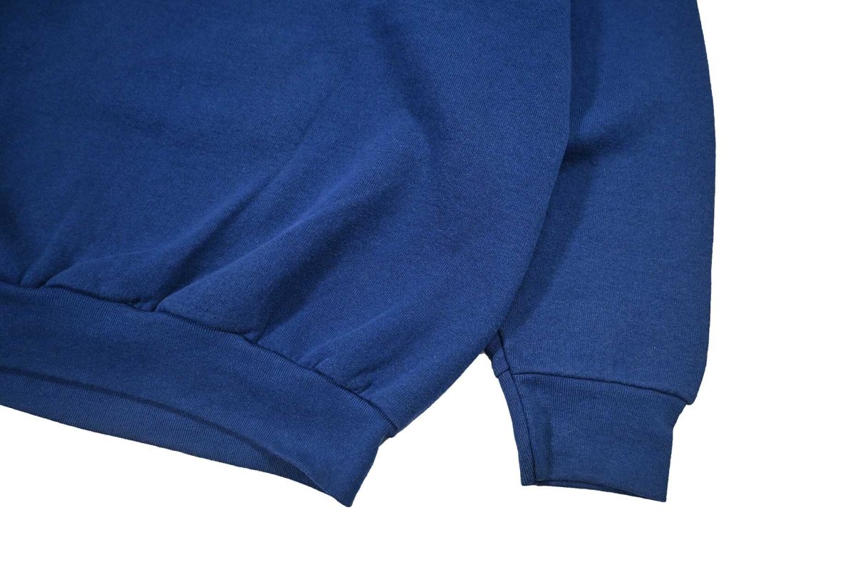 画像3: Used Fruit of the Loom Raglan Sleeve Blank Sweat Shirt Navy (3)