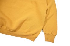 画像3: Used Fruit of the Loom Raglan Sleeve Blank Sweat Shirt Mustard made in USA (3)