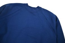 画像2: Used Fruit of the Loom Raglan Sleeve Blank Sweat Shirt Navy (2)
