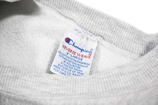 画像4: 90s Used Champion Reverse Weave Sweat Shirt Ash made in USA (4)