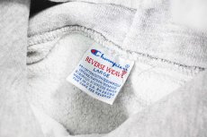 画像4: 90s Used Champion Reverse Weave Sweat Hoodie Ash made in USA (4)