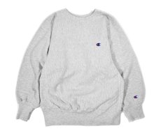 画像1: 90s Used Champion Reverse Weave Sweat Shirt Ash made in USA (1)