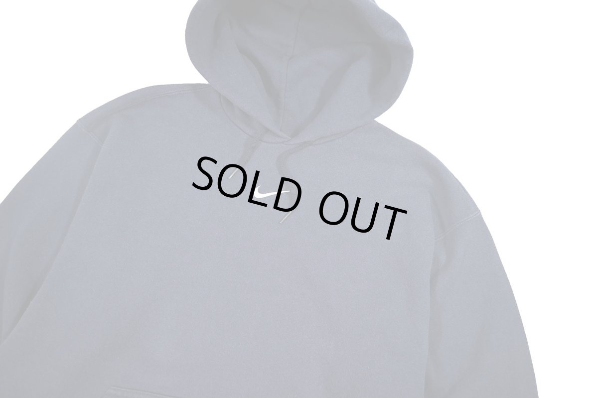 画像2: 90s Used Nike Embroidered Sweat Hoodie Navy made in USA (2)