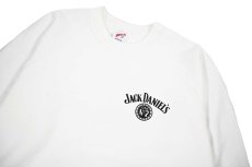 画像2: Used Jack Daniel's Raglan Sleeve Sweat Shirt made in USA (2)