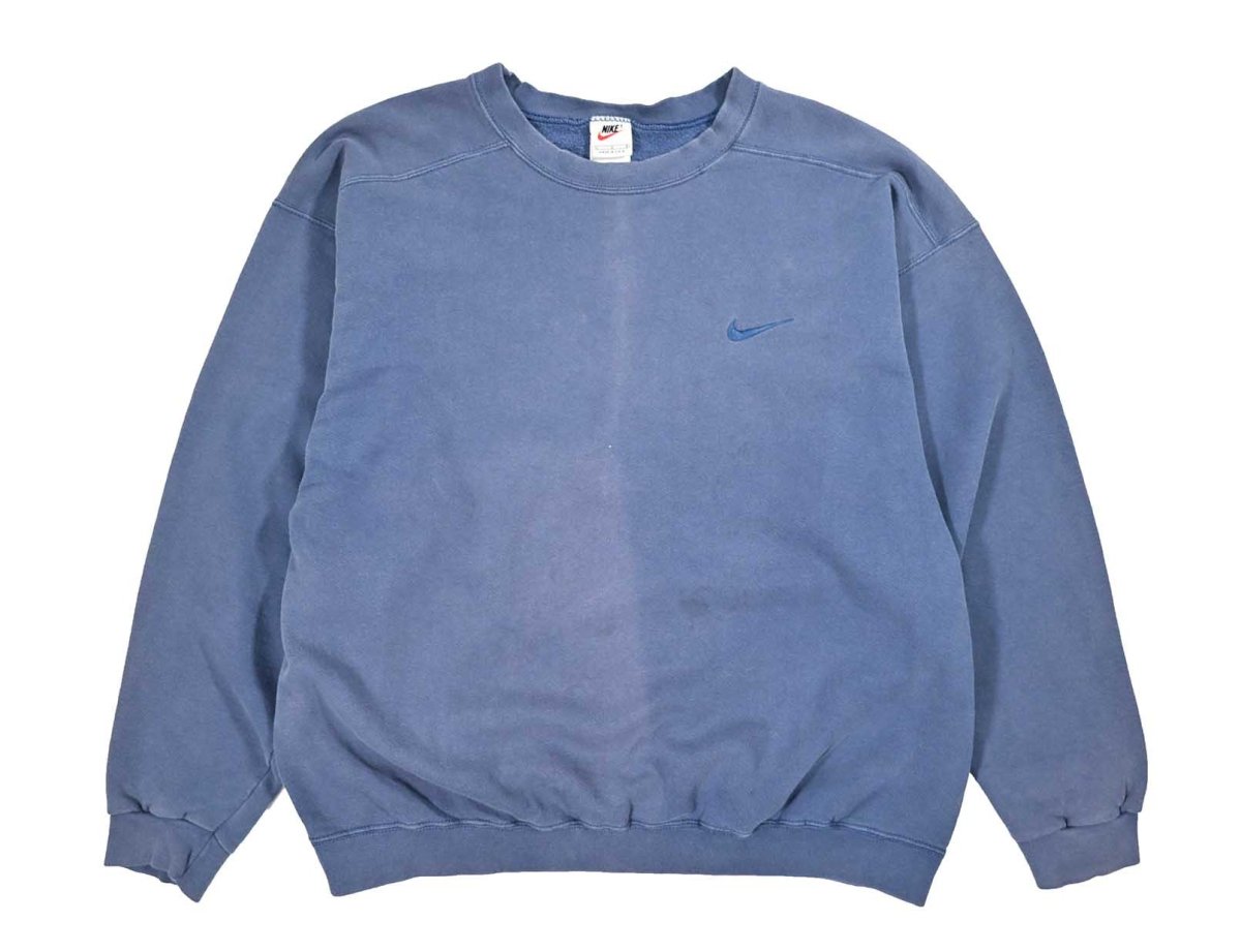 画像1: Used Nike Embroidered Sweat Shirt made in USA (1)