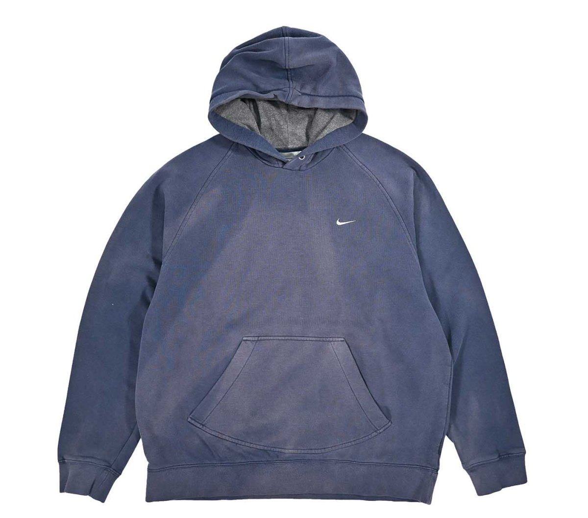 画像1: Used Nike Embroidered Raglan Sleeve Sweat Hoodie (1)