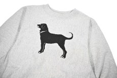 画像2: Used The Black Dog Sweat Shirt made in USA (2)