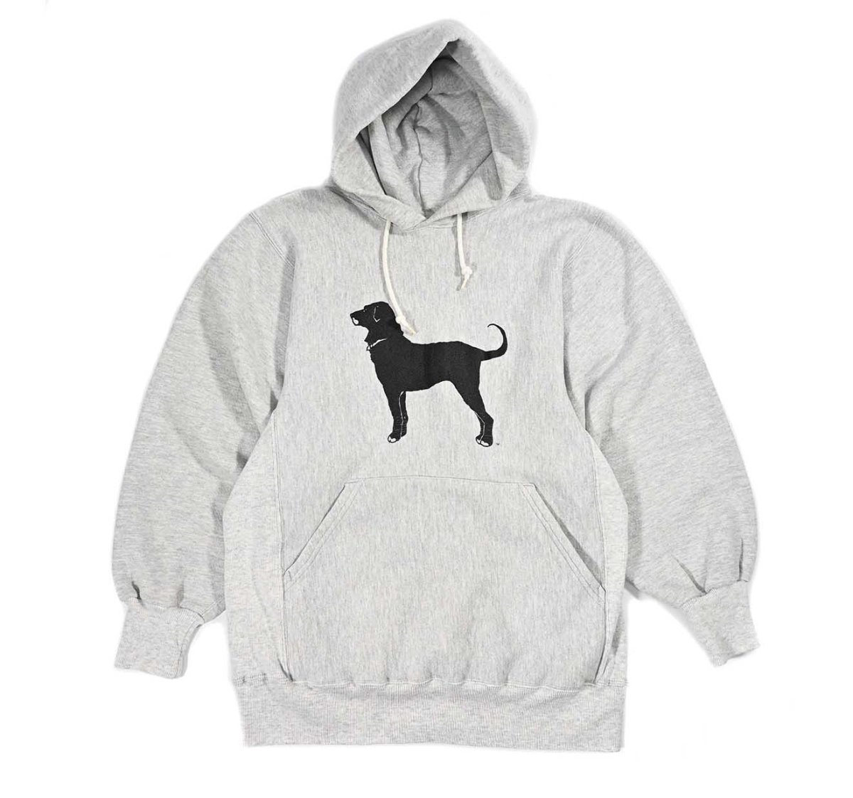画像1: Used The Black Dog Sweat Hoodie made in USA (1)